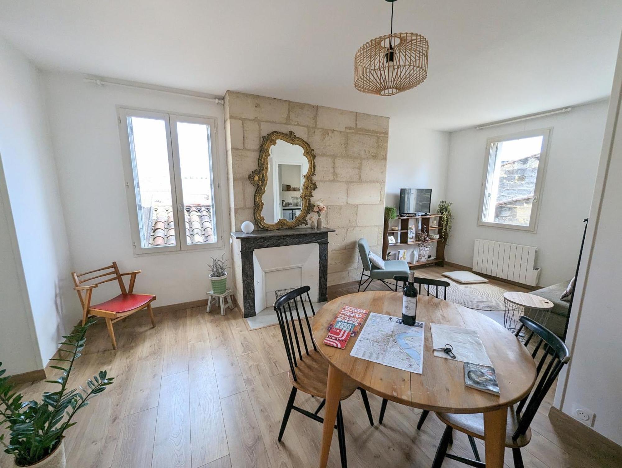 Lumineux Appartement Sous Les Toits A Pey Berland Bordeaux Exteriér fotografie